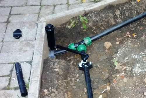 Автоматический полив монтаж