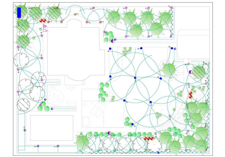 Проектирование систем автоматического полива